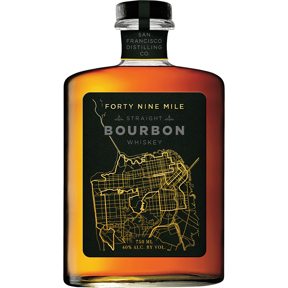 Forty Nine Mile Straight Bourbon Whiskey 7 Year (aged locally)