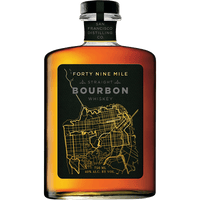 Forty Nine Mile Straight Bourbon Whiskey 7 Year (aged locally)