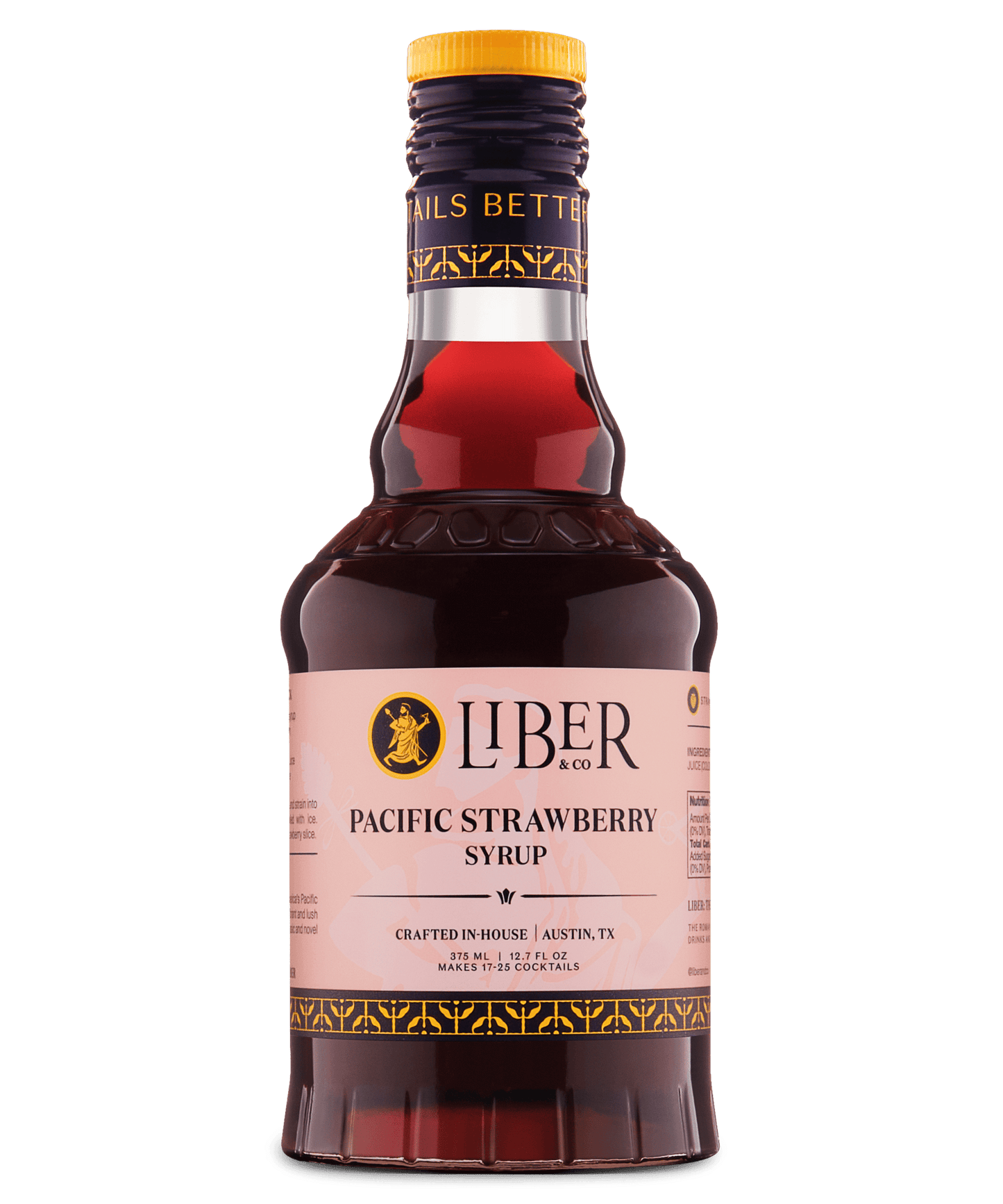Liber & Co. Pacific Strawberry Syrup