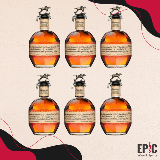 The Blanton's Single Barrel Bourbon Six Pack Bundle