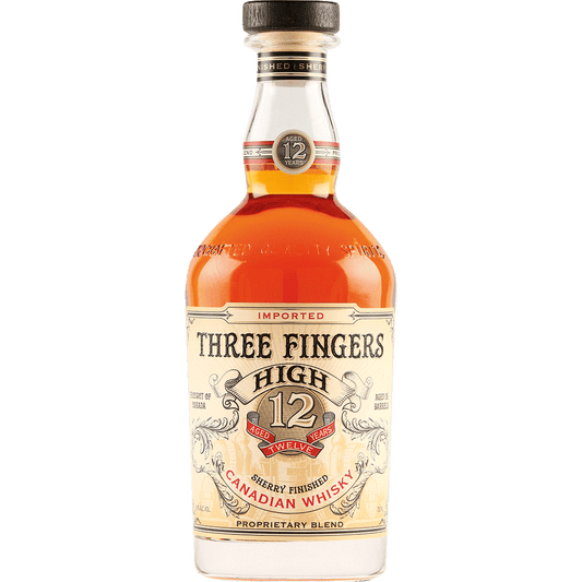 Three Fingers High 12 Yr Old Canadian Whisky