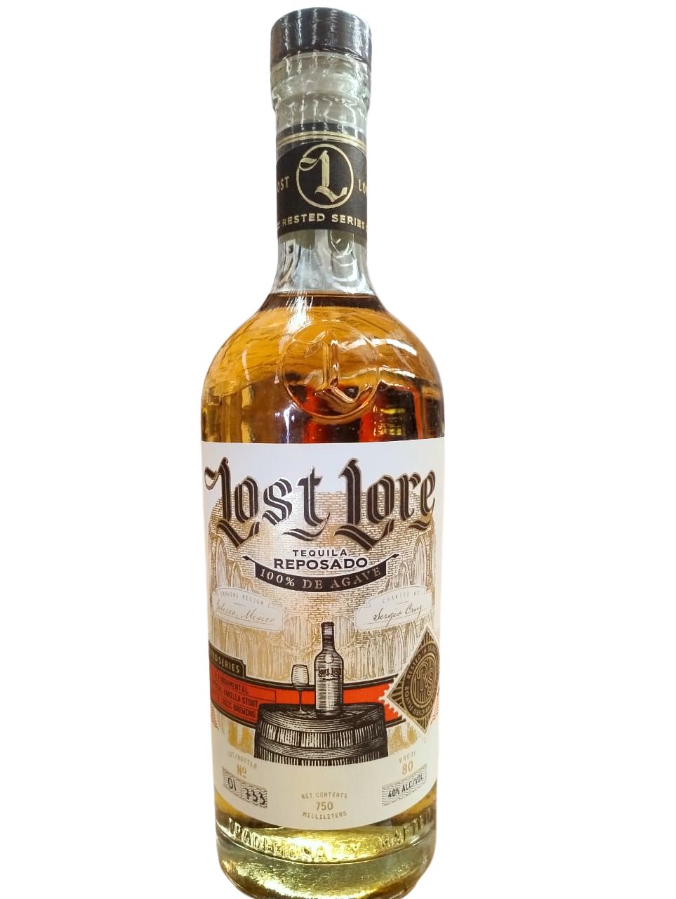Lost Lore Tequila Reposado Rested Series # 1 Aged In Bottle Logic Brewing