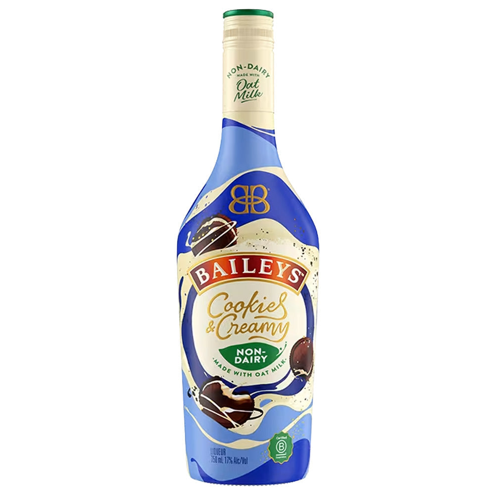Baileys Cookies and Creamy Non-Dairy Liqueur Made with Oat Milk