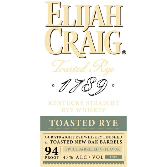 Elijah Craig Toasted Rye