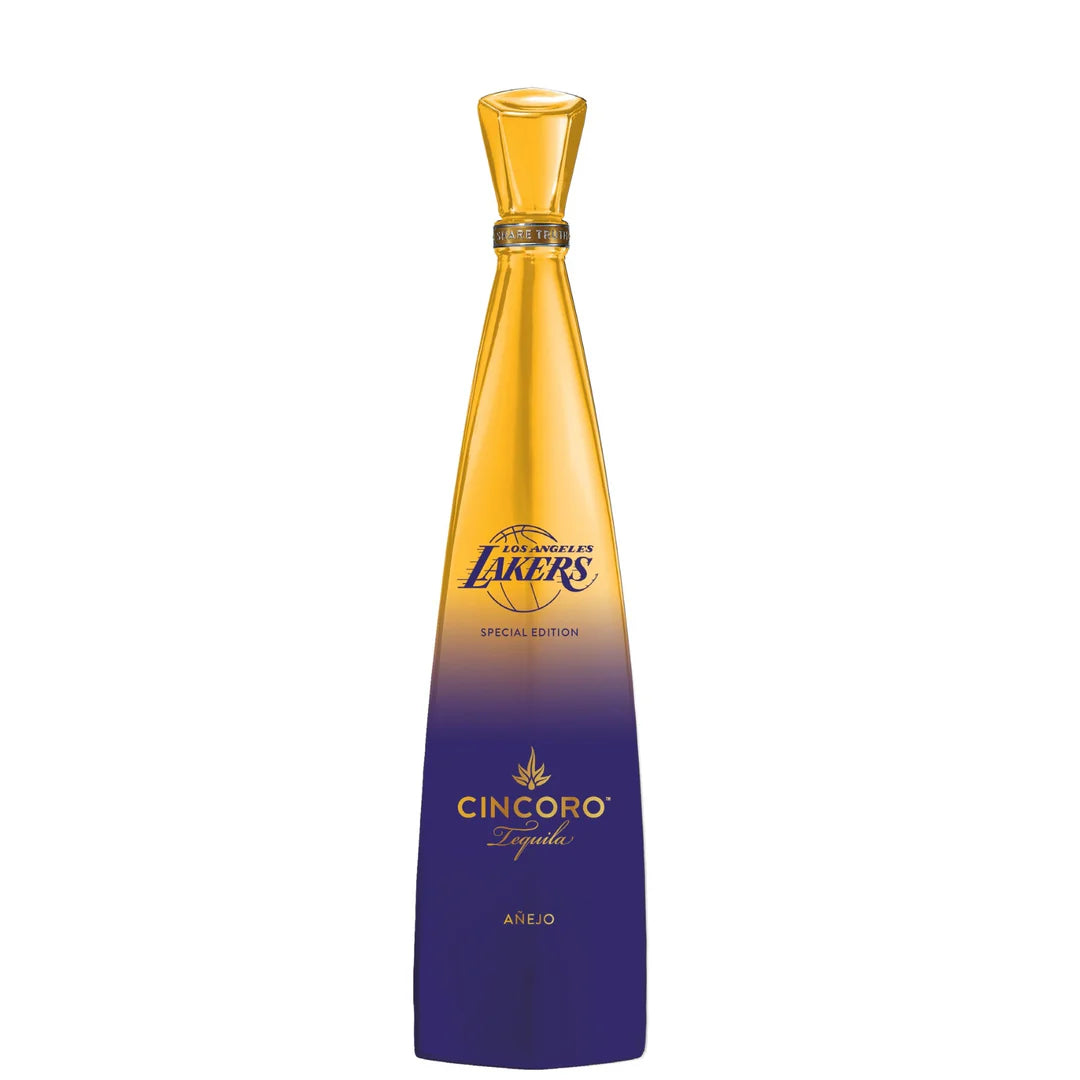 Cincoro x Los Angeles Lakers Special Edition Añejo Tequila 750ml