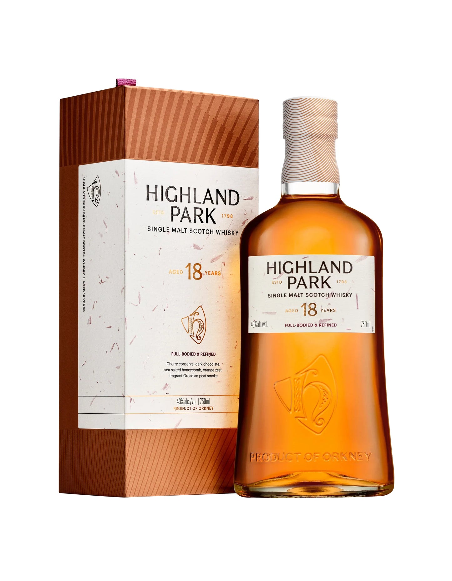 Highland Park Single Malt Scotch Whisky 18YR Aged