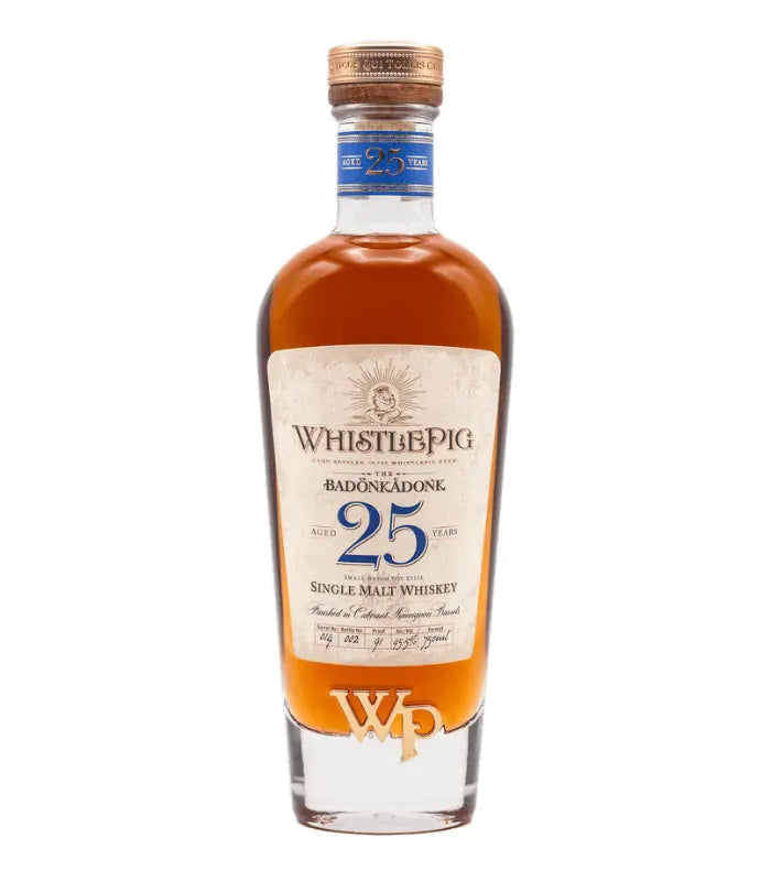 Whistlepig 25 Year Single Malt Whiskey The Badönkådonk