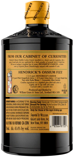 Hendrick’s Oasium Gin