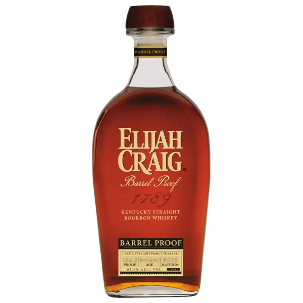 Elijah Craig Barrel Proof Batch #B525 126.2 Proof