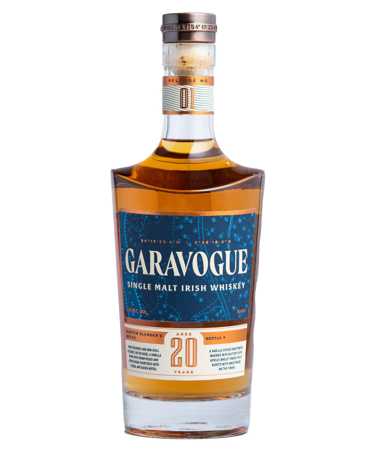 Garavogue 20-Year-Old Single Malt Irish Whiskey