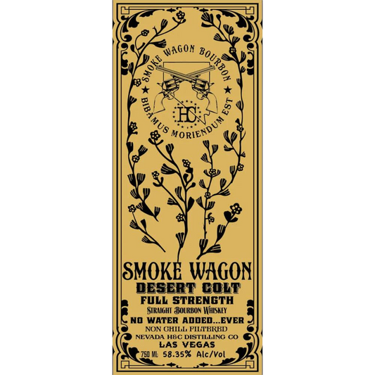 Smoke Wagon Desert Colt Full Strength Las Vegas Bourbon