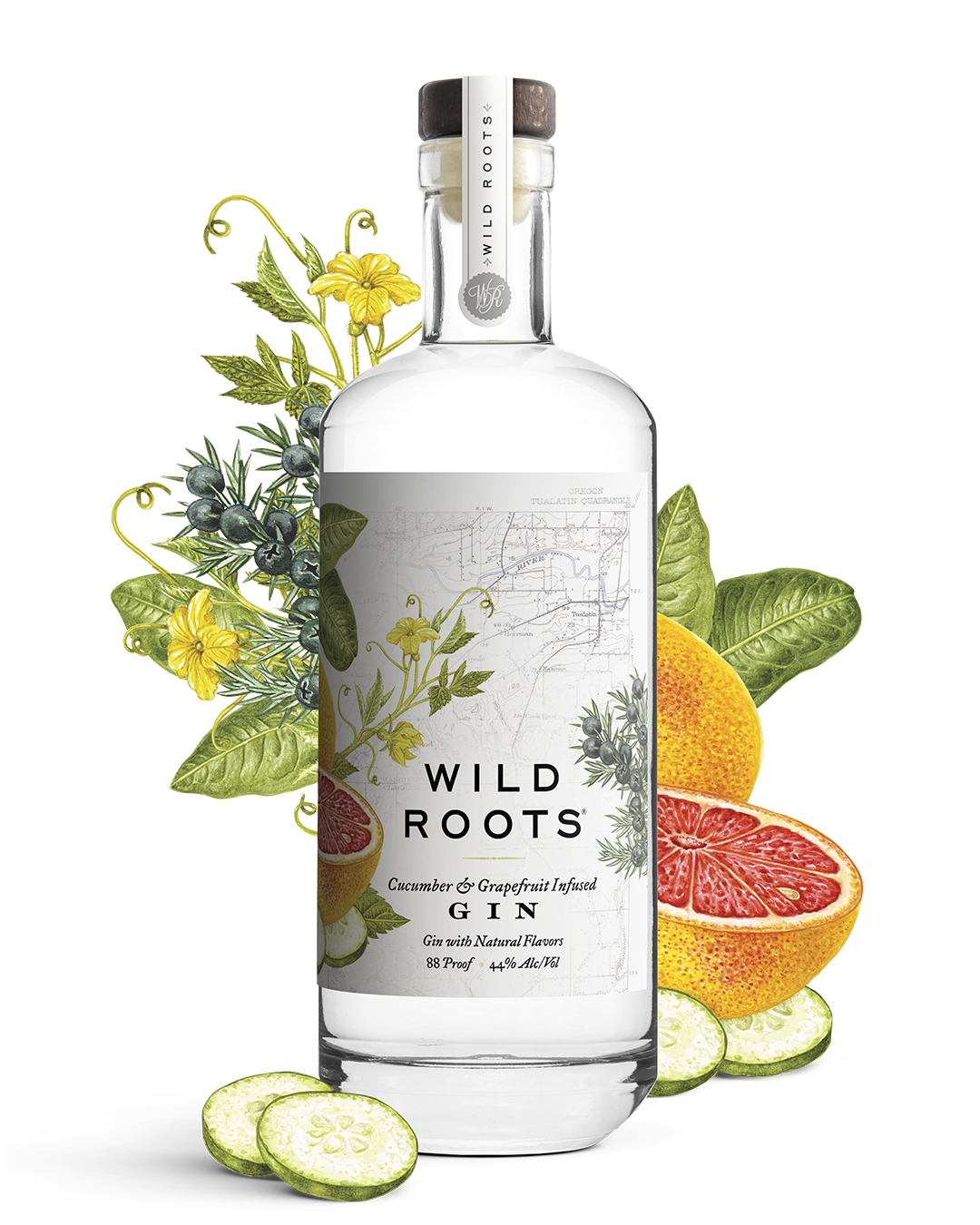 Wild Roots Cucumber Grapefruit Gin NEW!