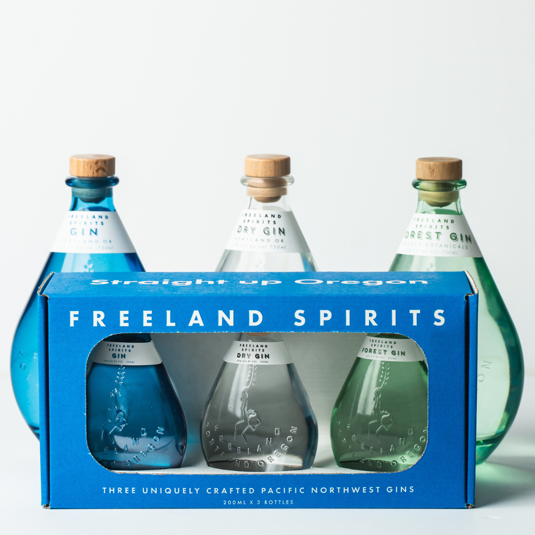 Freeland Spirits Assorted Gin 200ML Pack