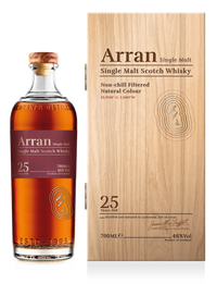 ARRAN 25 YEAR OLD SINGLE MALT SCOTCH WHISKY