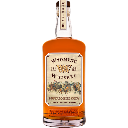 Wyoming Whiskey Buffalo Bill Cody 6 Year Straight Bourbon Whiskey