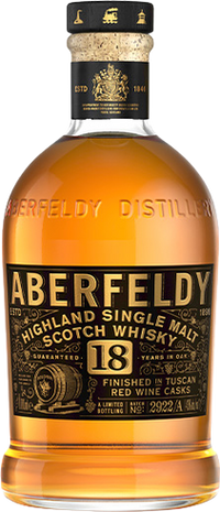 ABERFELDY 18 Year Old Limited Edition Tuscan Red Wine Cask Finish