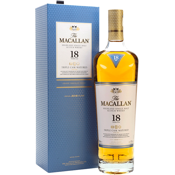 The Macallan 18 Year Old Triple Cask Matured Single Malt Scotch Whisky