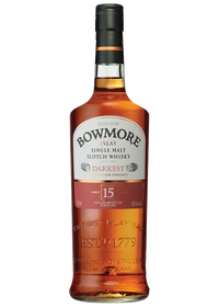 Bowmore 15 Year Old Darkest Single Malt Scotch Whisky