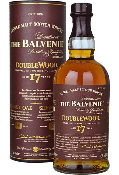The Balvenie 17 Year Old DoubleWood Single Malt Scotch Whisky