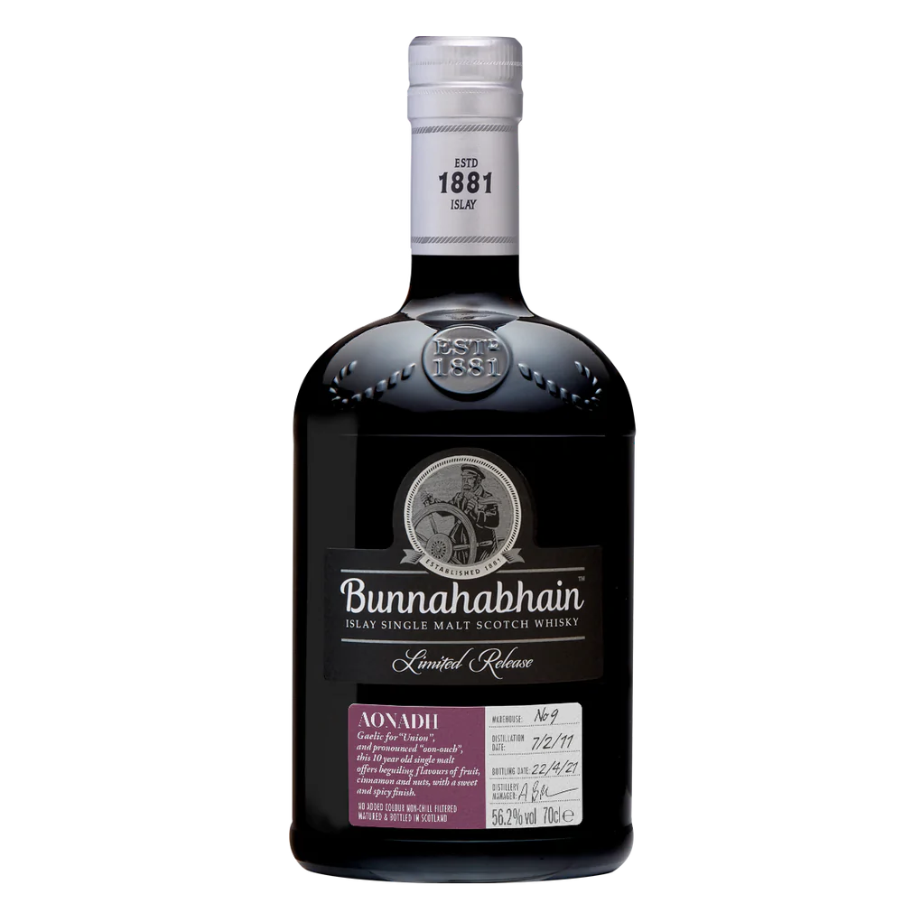 Bunnahabhain Aonadh 10 Year Old Single Malt Scotch Whisky