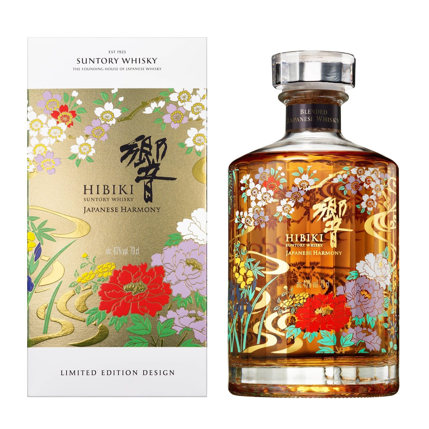 Hibiki Harmony Ryusui-Hyakka Limited Edition Japanese Whisky
