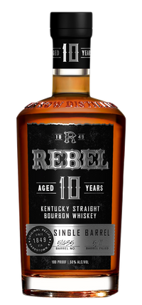 Rebel 10 Year Old Single Barrel Bourbon Whiskey