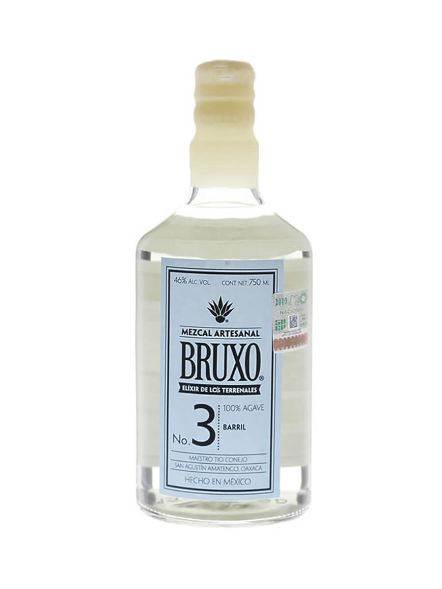 Bruxo Mezcal Artesanal Joven No. 3 Barril