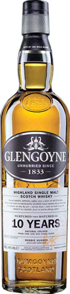 Glengoyne 10 Year Old Single Malt Scotch Whisky