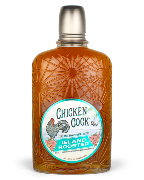 Chicken Cock Island Rooster Rum Barrel Rye Whiskey