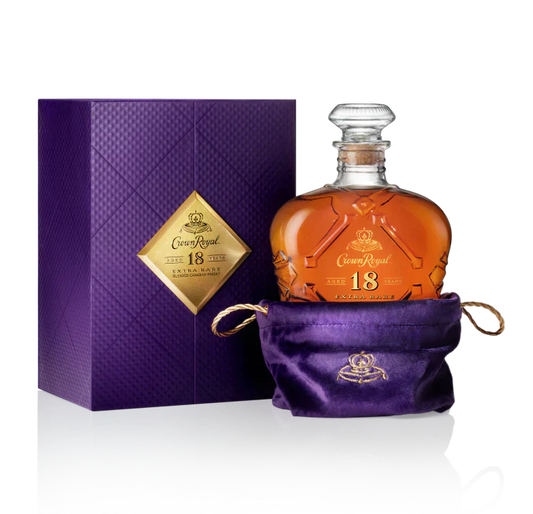 Crown Royal Aged 18 Years Extra Rare Blended Canadian Whisky