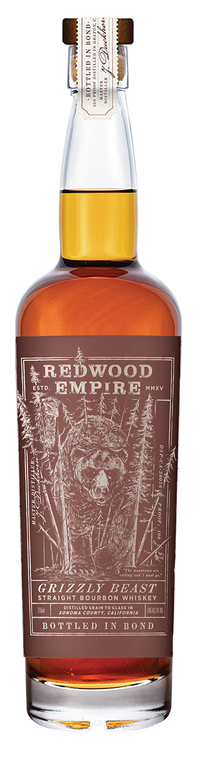 Redwood Empire Grizzly Beast Bourbon Whiskey