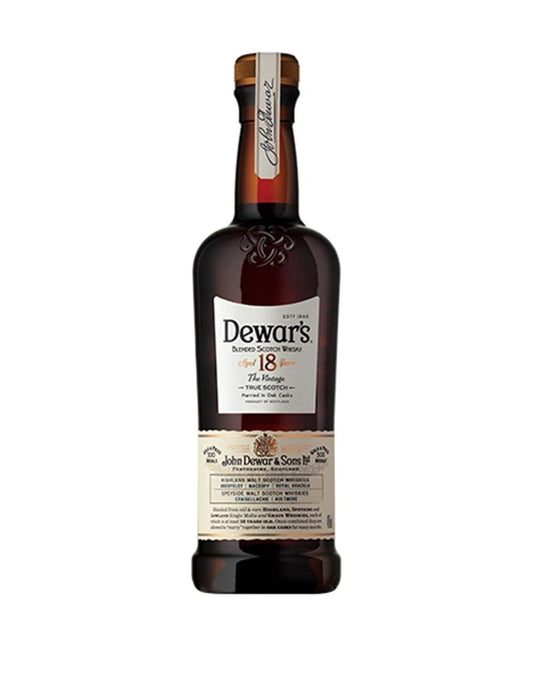 Dewar's 18 Year Old The Vintage Blended Scotch Whisky