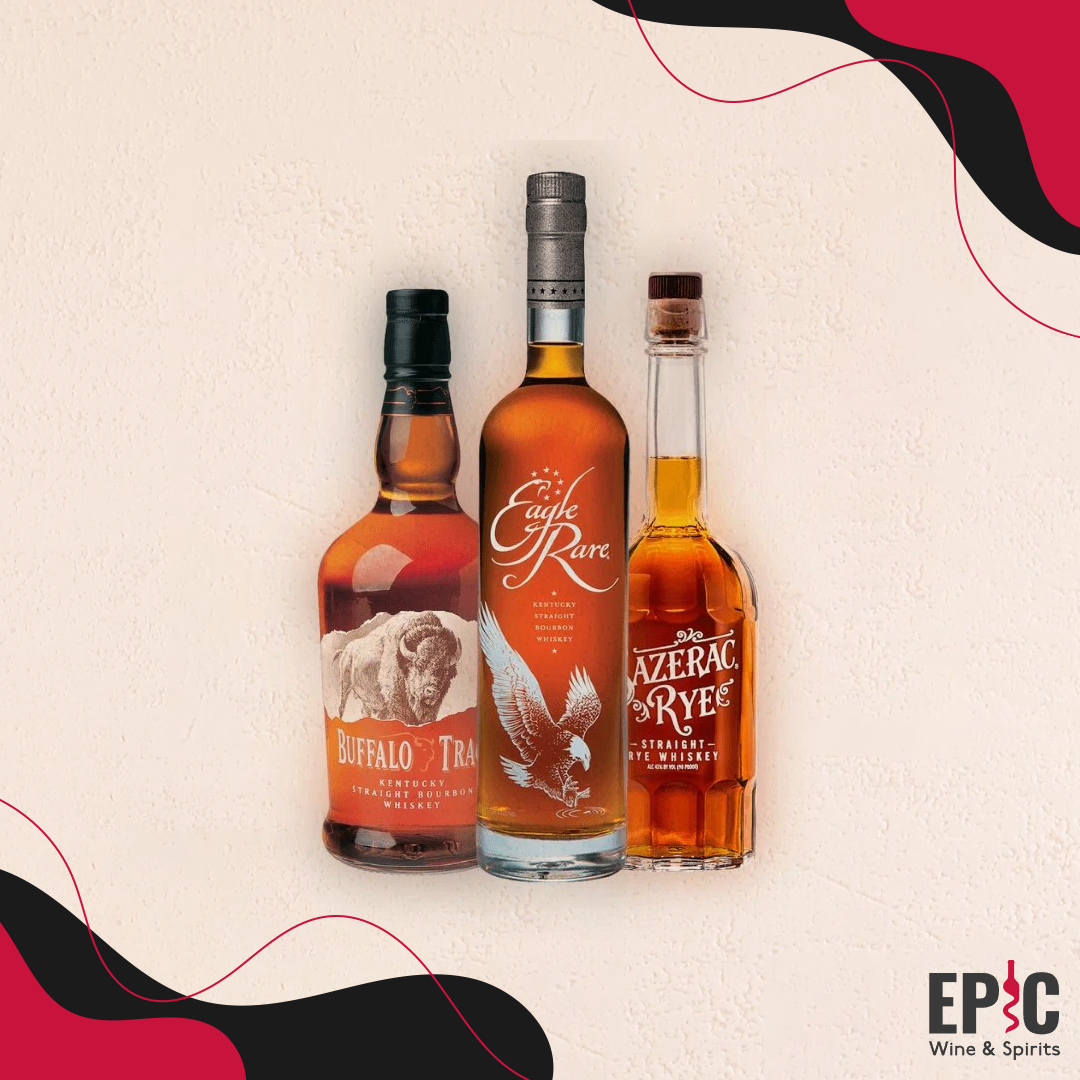 Sazerac Rye/ Buffalo Trace/ Eagle Rare Bundle