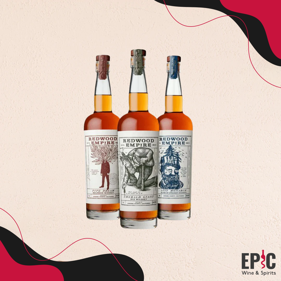 The Redwood Empire Whiskey Bundle Epic Wine & Spirits