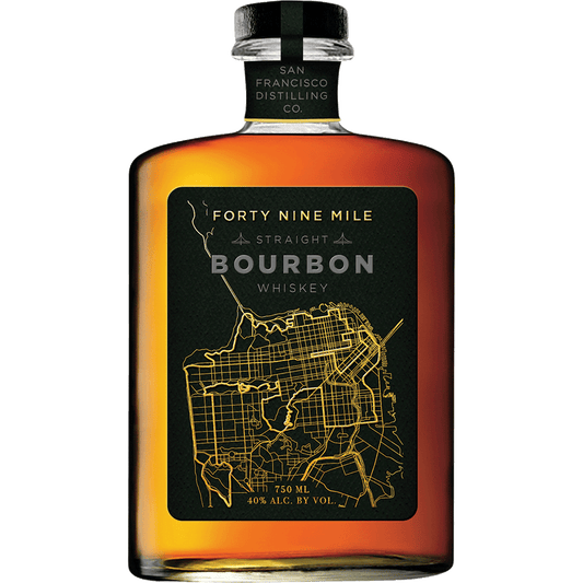 Forty Nine Mile Straight Bourbon Whiskey 7 Year (aged locally)