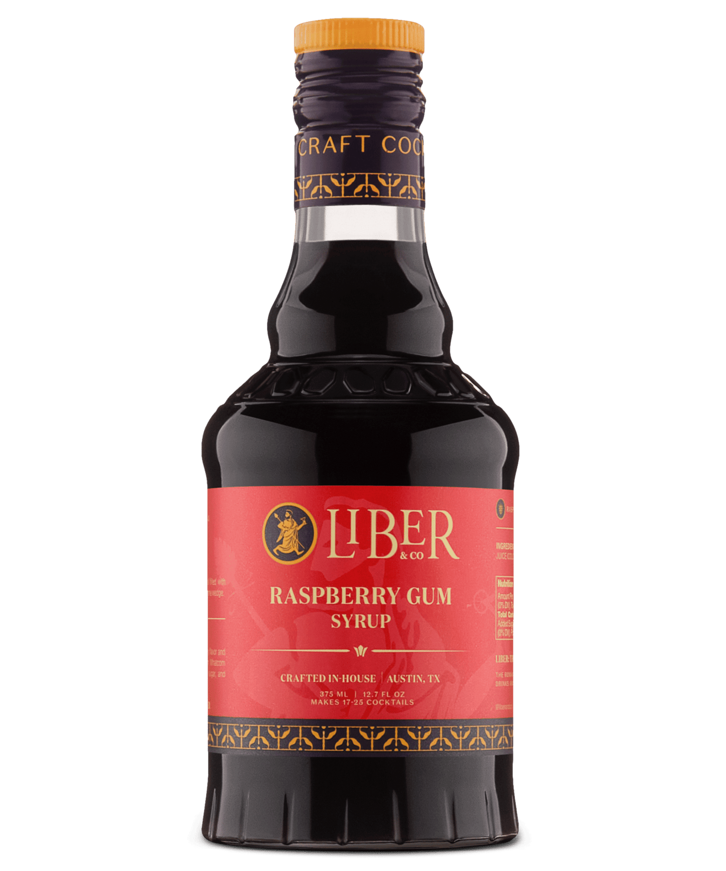 Liber & Co. Rasberry Gum Syrup