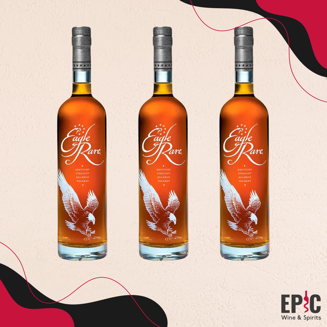 The Eagle Rare Bourbon Three Pack Bundle