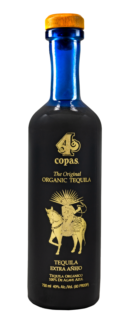 4 Copas Extra Anejo Tequila *Kosher* **Organic**