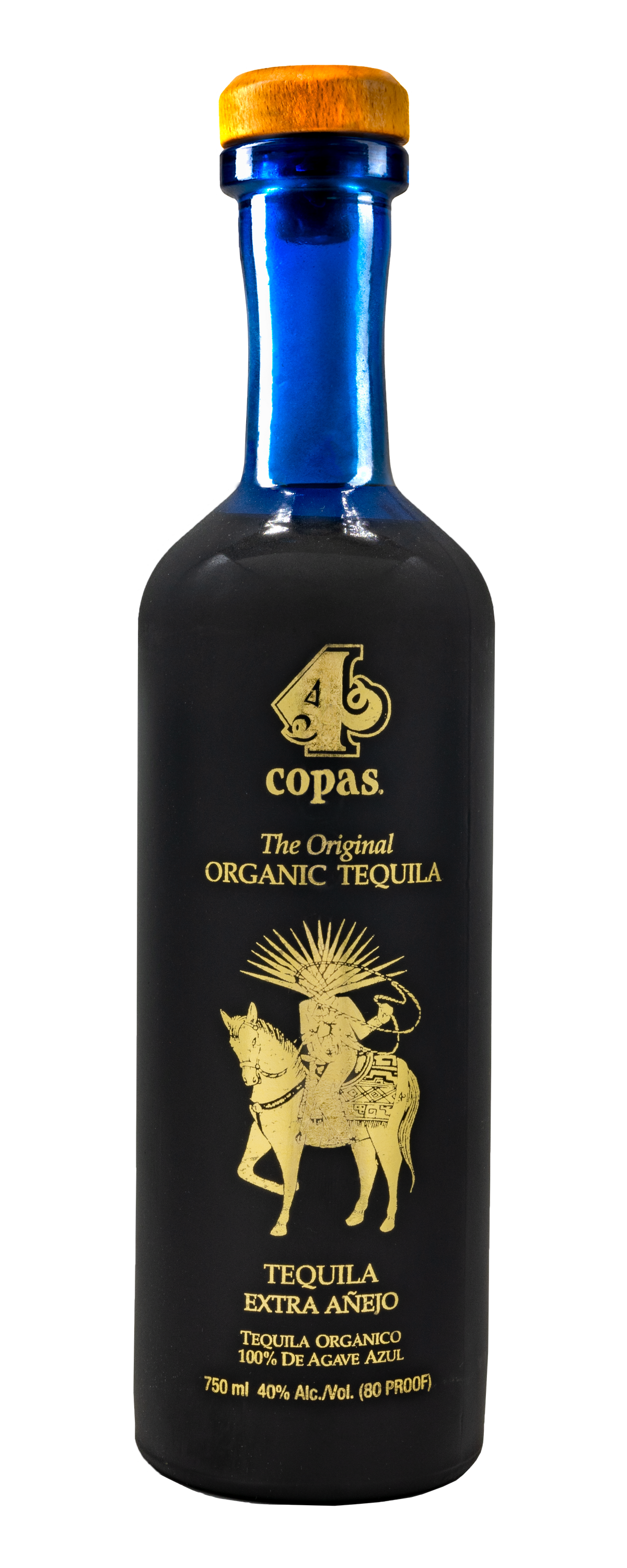 4 Copas Extra Anejo Tequila *Kosher* **Organic**