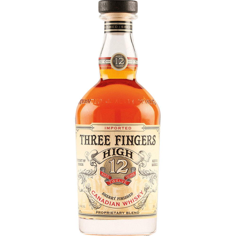 Three Fingers High 12 Yr Old Canadian Whisky