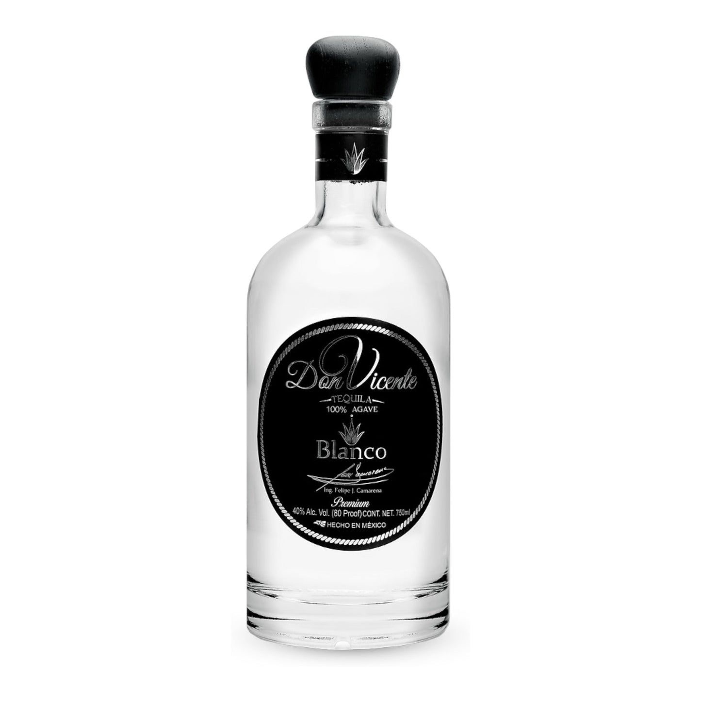 Don Vicente Blanco Tequila NOM 1579