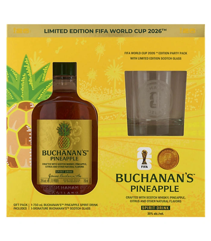 Buchanan's Pineapple FIFA World Cup 2026 Limited Edition Gift Pack