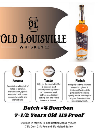 Old Louisville Batch #4 Bourbon