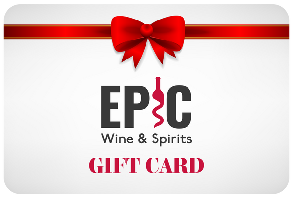 Epic Wine & Spirit Gift cards