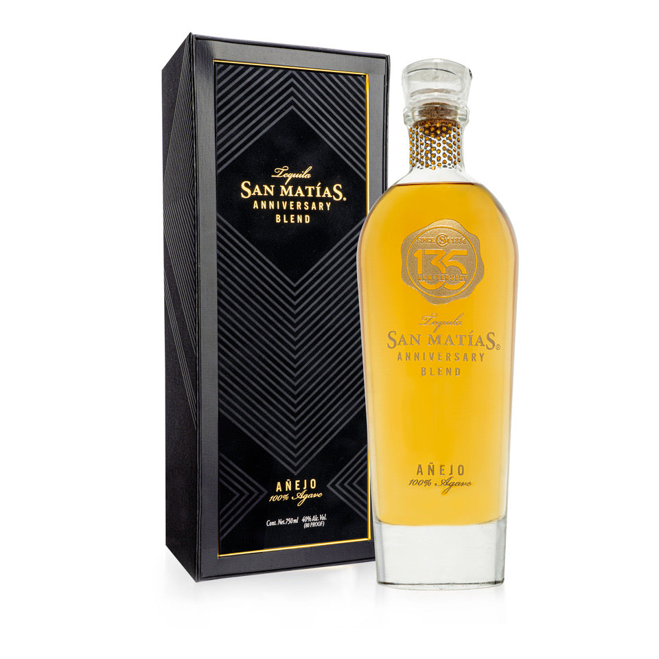 CASA SAN MATIAS 135 YEAR ANNIVERSARY BLEND ANEJO TEQUILA