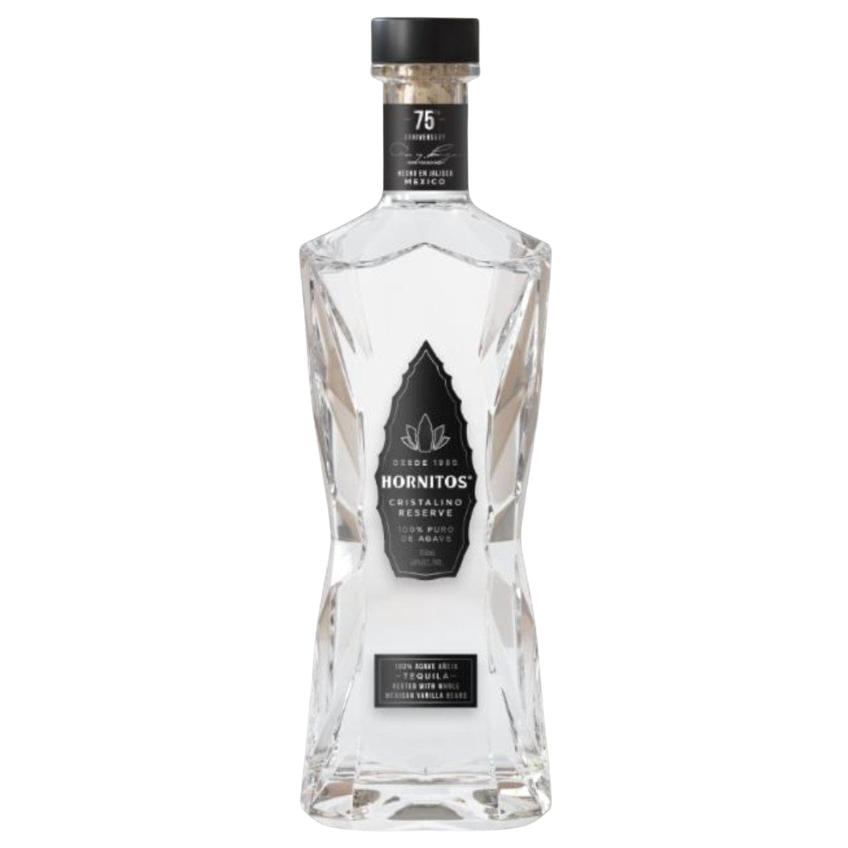 HORNITOS TEQUILA ANEJO CRISTALINO 75TH ANNIVERSARY 80