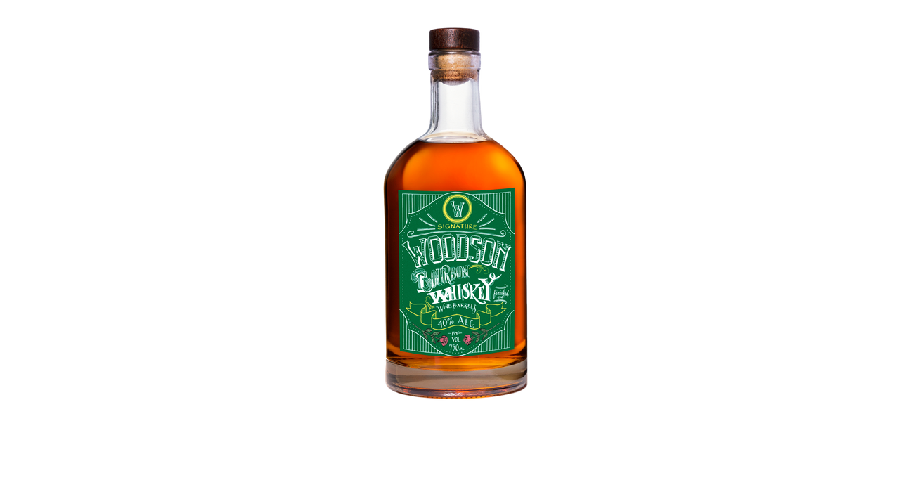 Woodson Bourbon Whiskey Green & Gold Bourbon