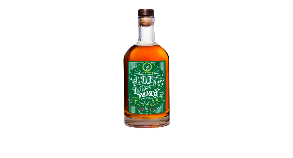 Woodson Bourbon Whiskey Green & Gold Bourbon