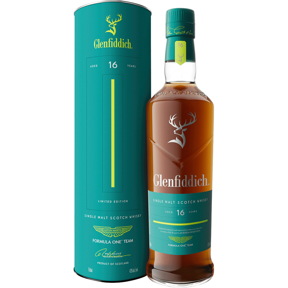 Glenfiddich Aston Martin F1 16 Year Old Single Malt Scotch Whisky