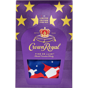 Crown Royal Whisky Limited Edition Camo Bag 750ml